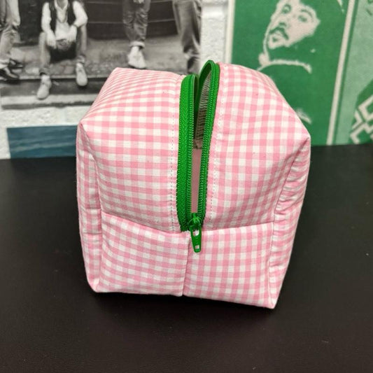 Handmade Cube Makeup Bag