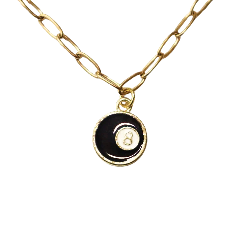 8 Ball Necklace
