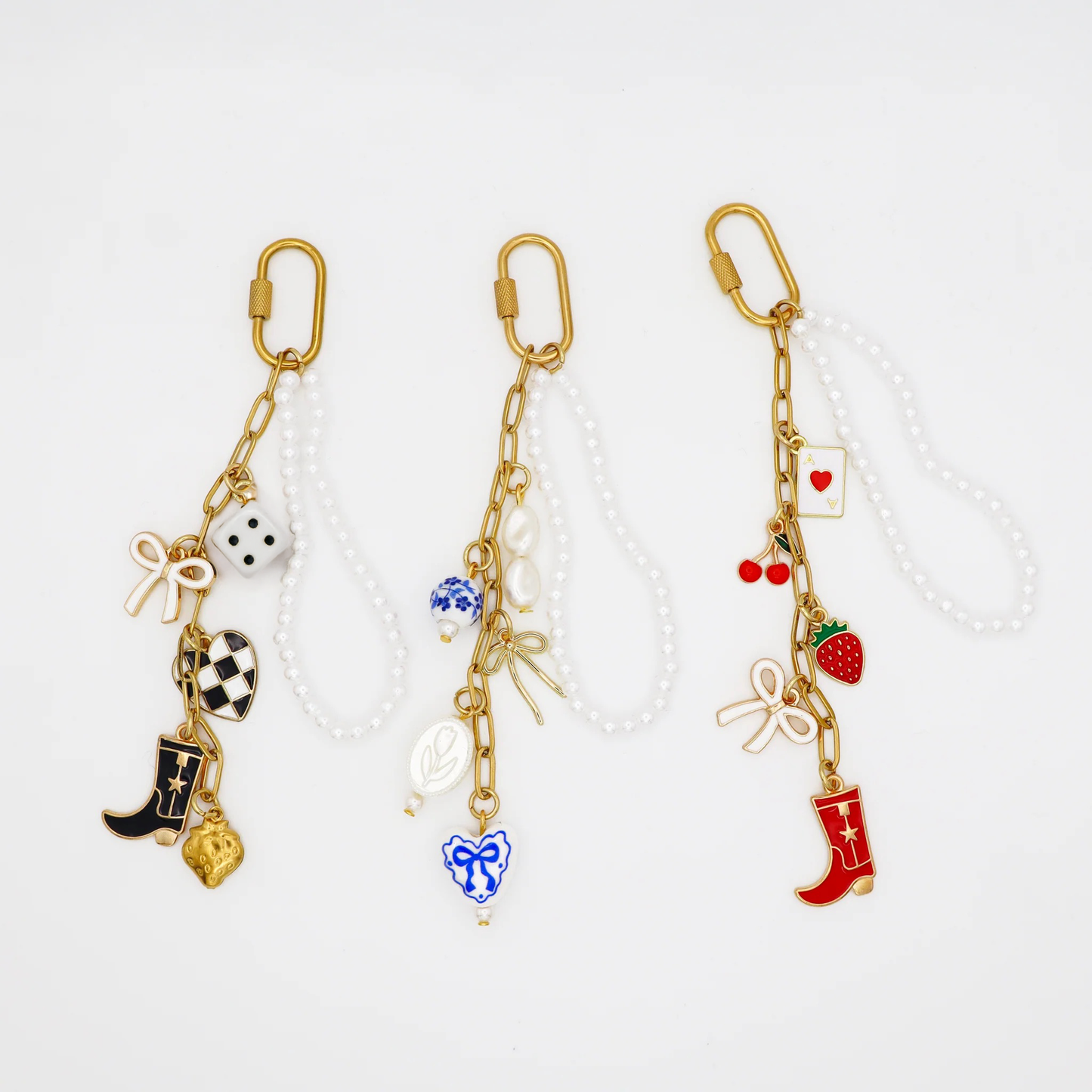 Gold Bag Charms