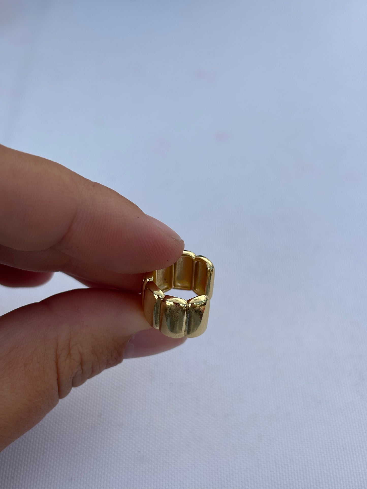chunky gold ear cuff