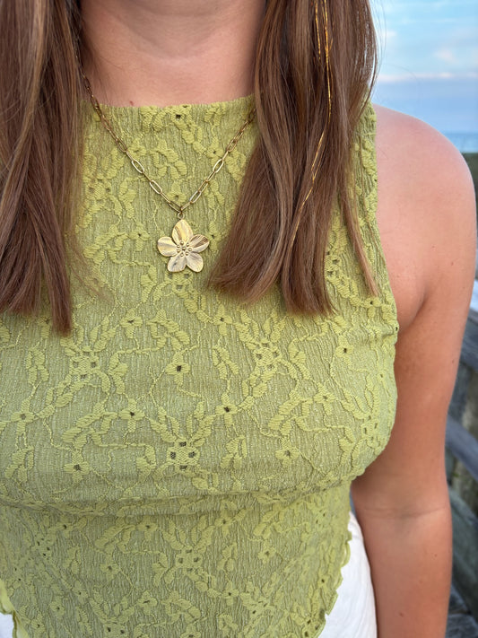 Hibiscus Necklace
