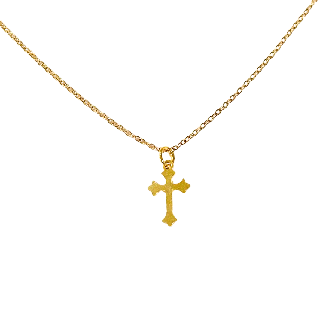 Gold Cross Necklace