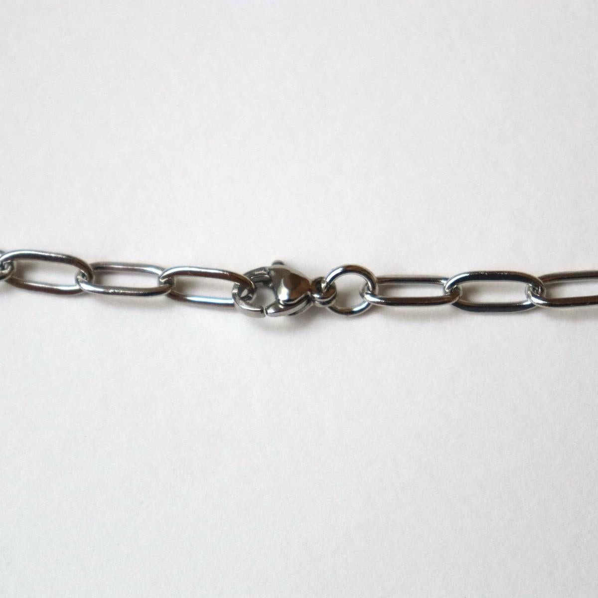 Silver 8 Ball Necklace