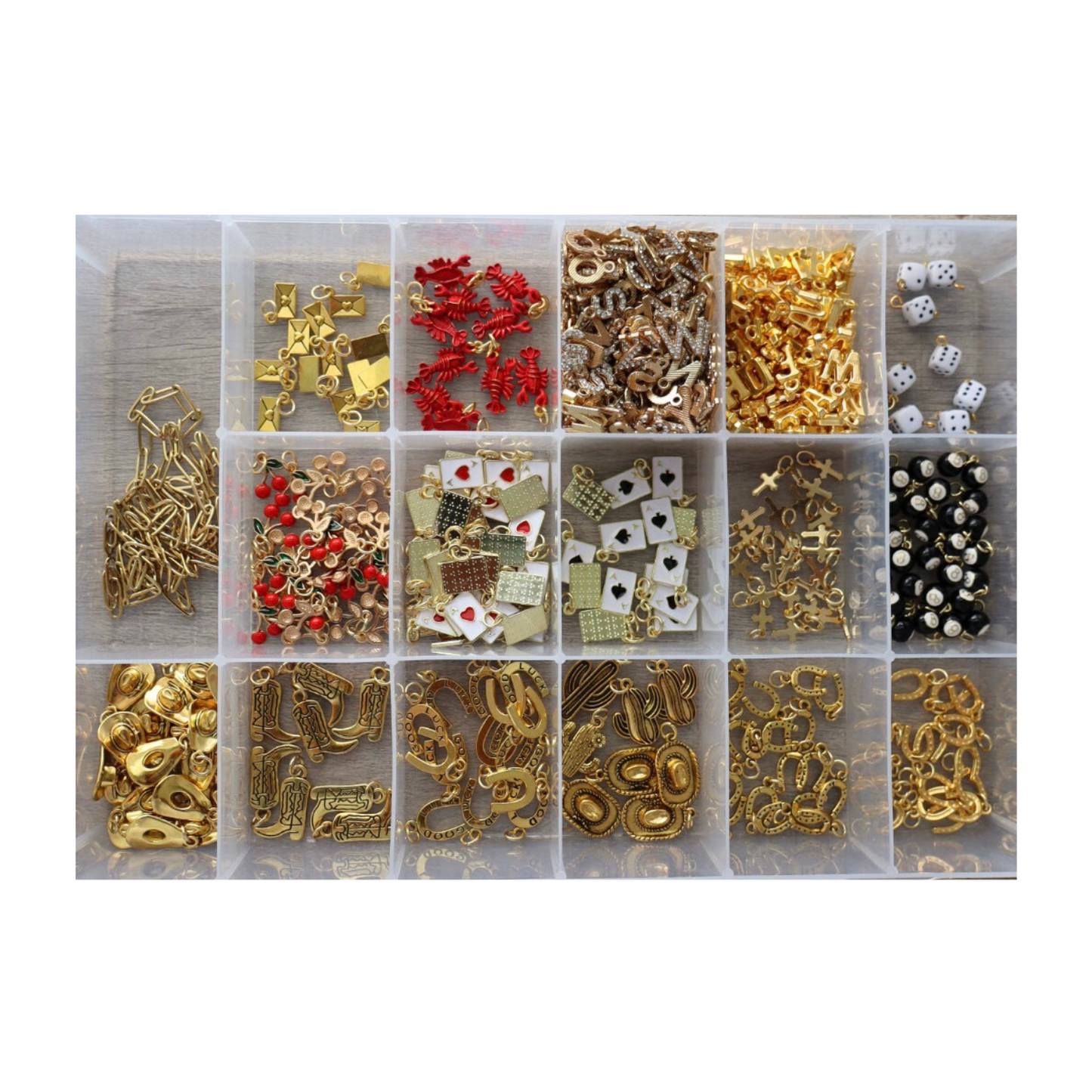 Gold Single Charms