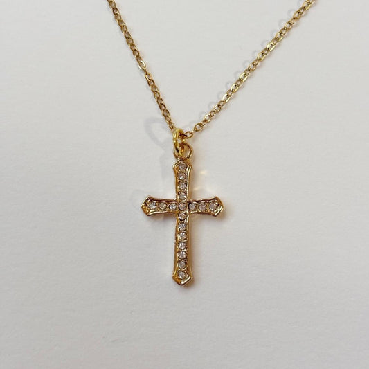 Gold Cross Necklace