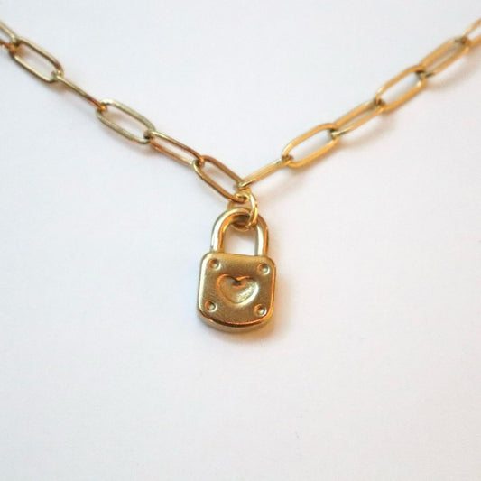 Heart Lock Necklace