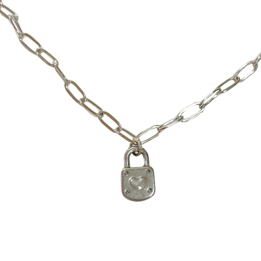 Heart Lock Necklace