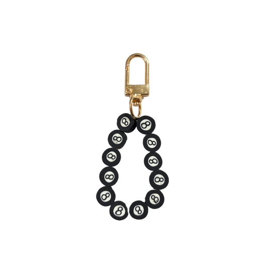 8 Ball Keychain/Bag Charm