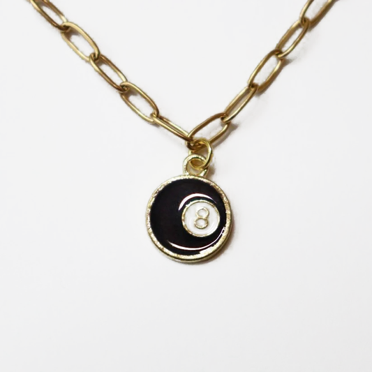 8 Ball Necklace