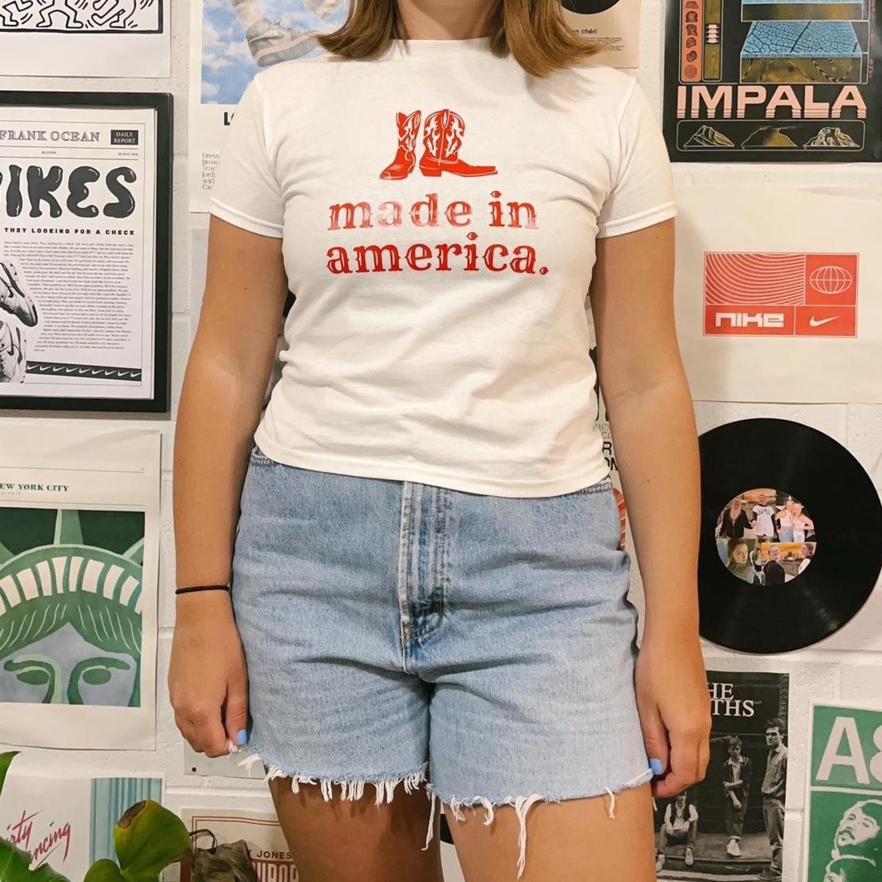 Made In America Cowboy Boot Tshirt