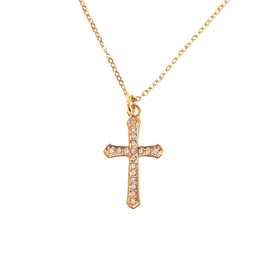 Gold Cross Necklace