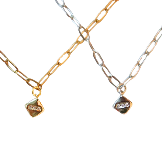 Dice Necklace - 18K Gold Plated | Stainless Steel