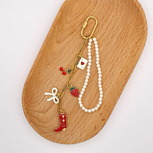 Gold Customizable Bag Charm