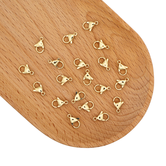 Gold Plated Necklace Clasps