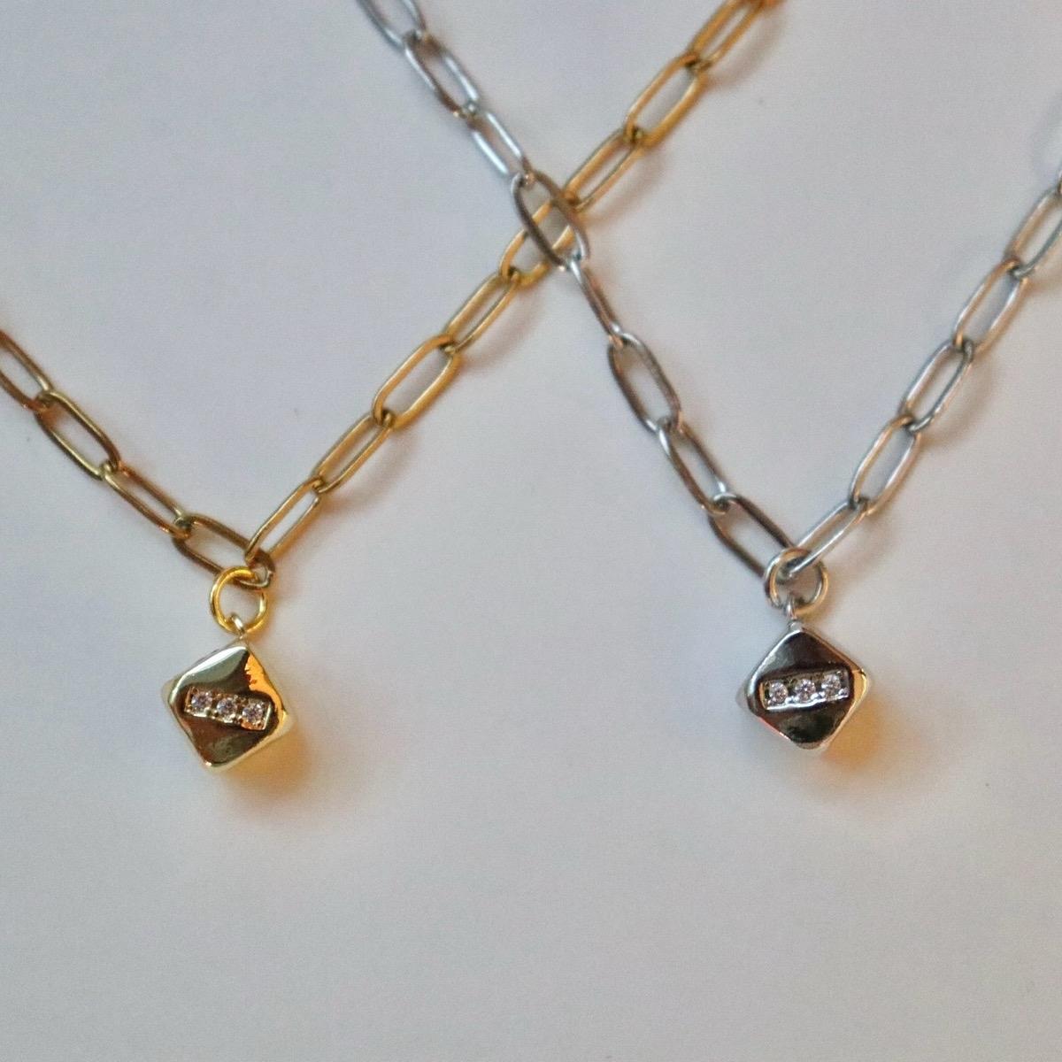 Dice Necklace - 18K Gold Plated | Stainless Steel