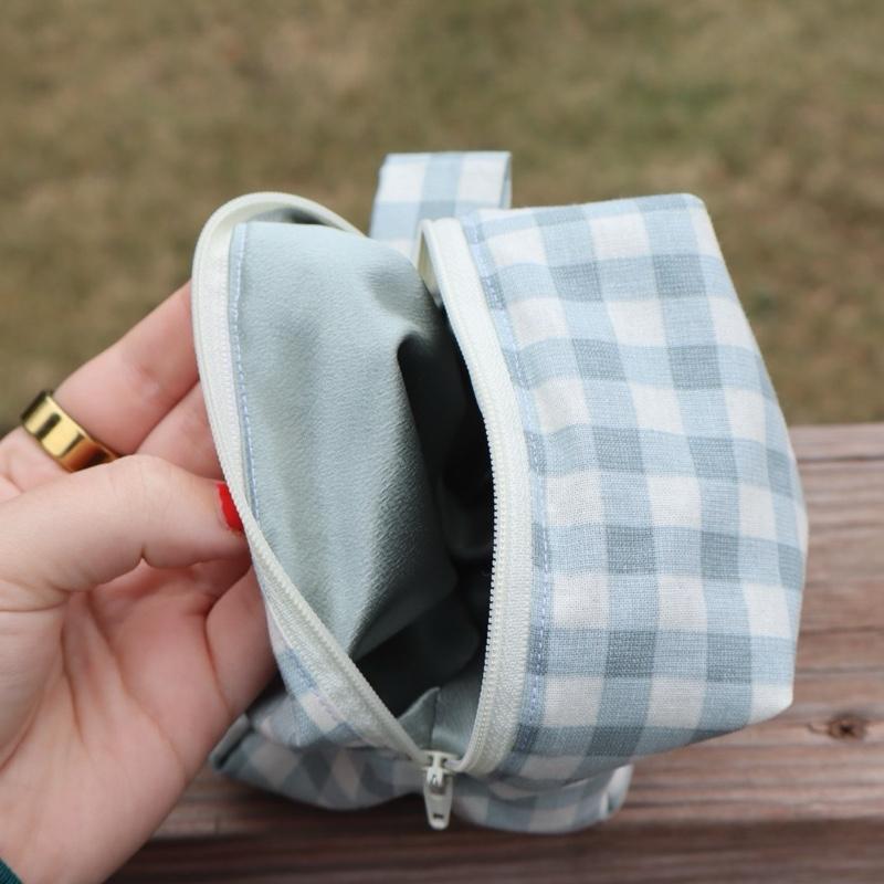 Handmade Cube Makeup Bag