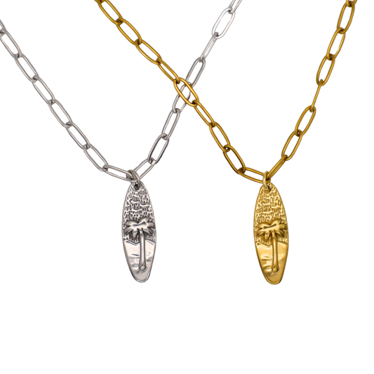 Surfboard Necklace