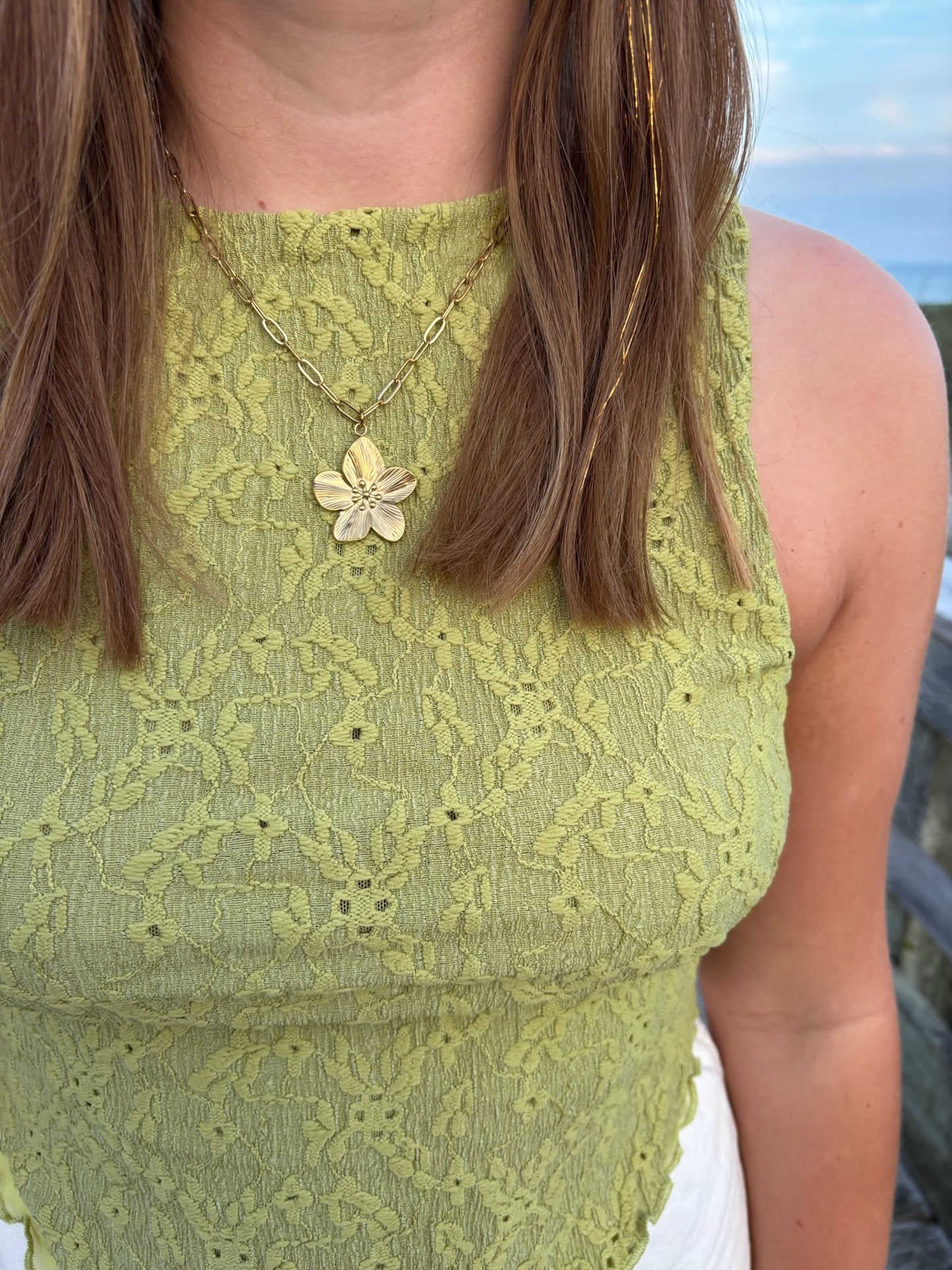 Hibiscus Necklace