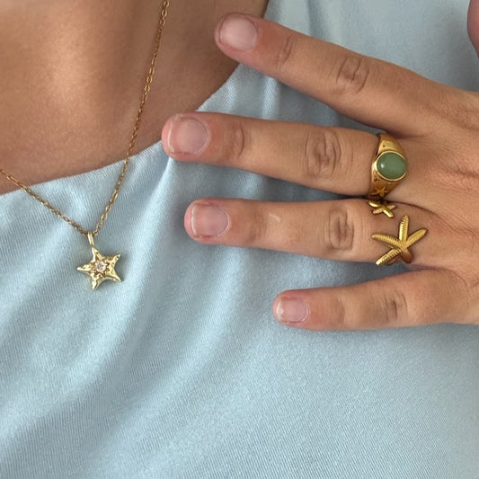 Mini Star Necklace 18K Gold Plated