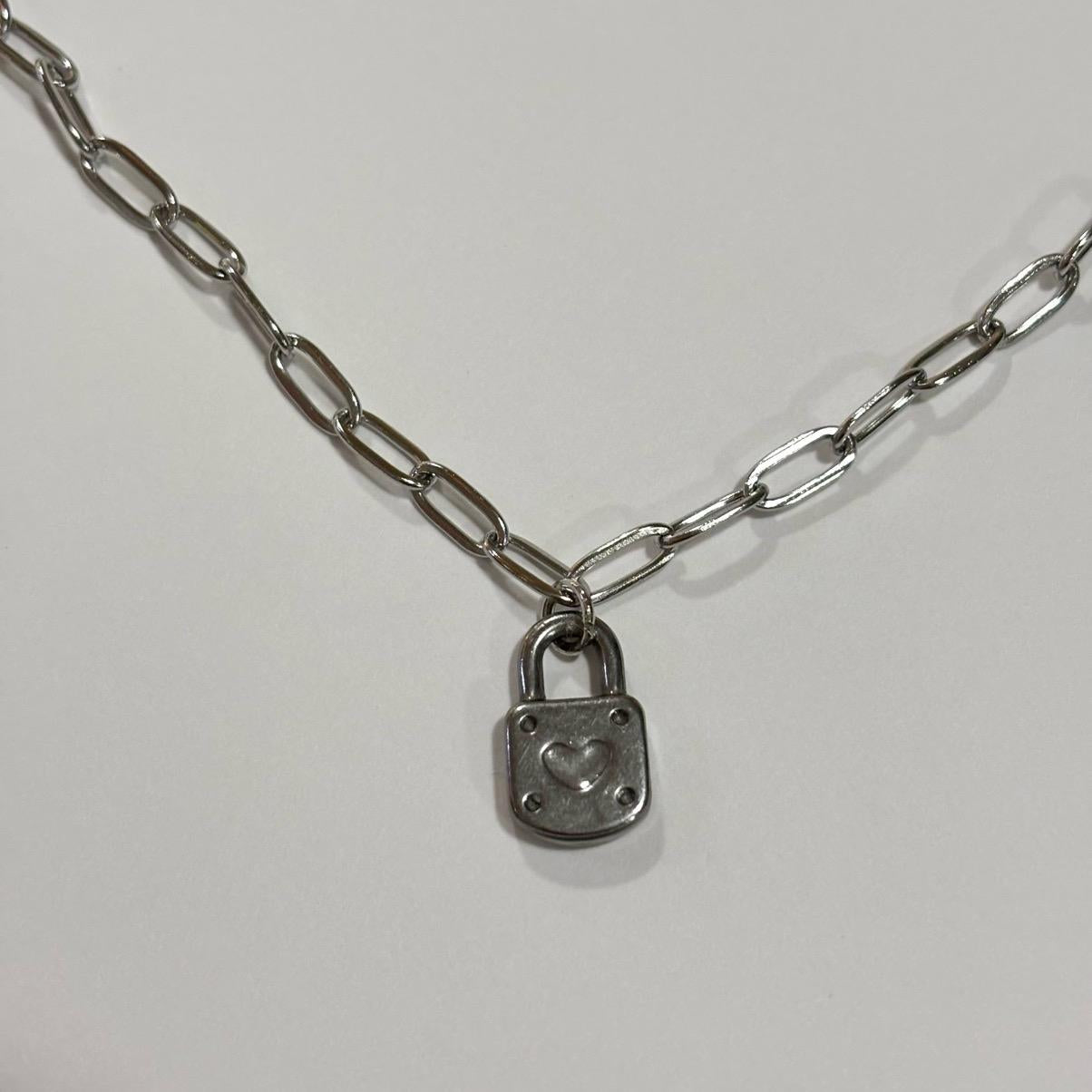 Heart Lock Necklace