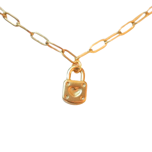 Heart Lock Necklace
