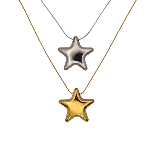 Bubble Star Necklace