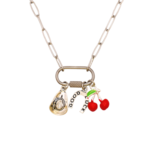 Silver Lucky Charm Necklace